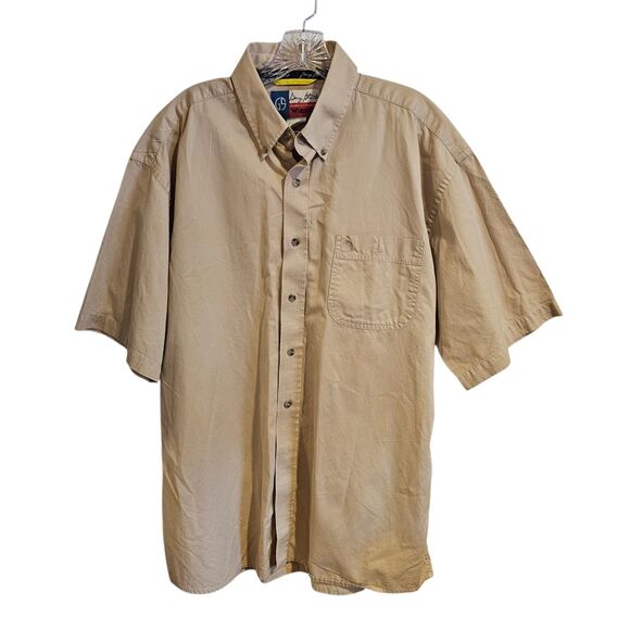 Wrangler George Strait Shirt Mens XL Cowboy Cut Button Down Short Sleeve - Picture 1 of 6